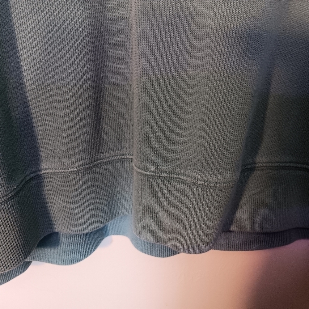Lands end teal 1/4‎ zip pullover sz XL - Picture 3 of 7
